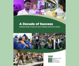 A Decade of Success: Findings From 10 Years of APLU's Degree Completion Award