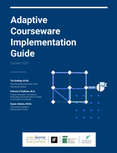 Adaptive Courseware Implementation Guide