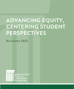 Advancing Equity, Centering Student Perspectives