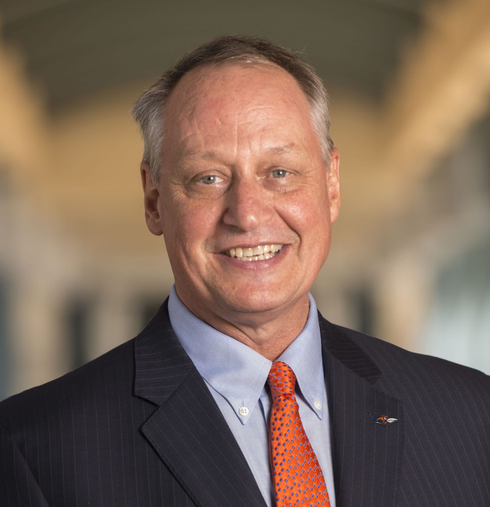 Headshot of President Eighmy