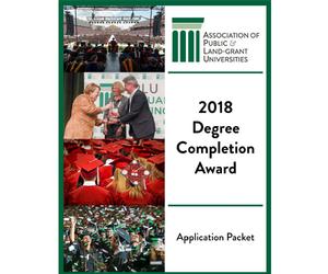2018 Degree Completion Award Application Packet